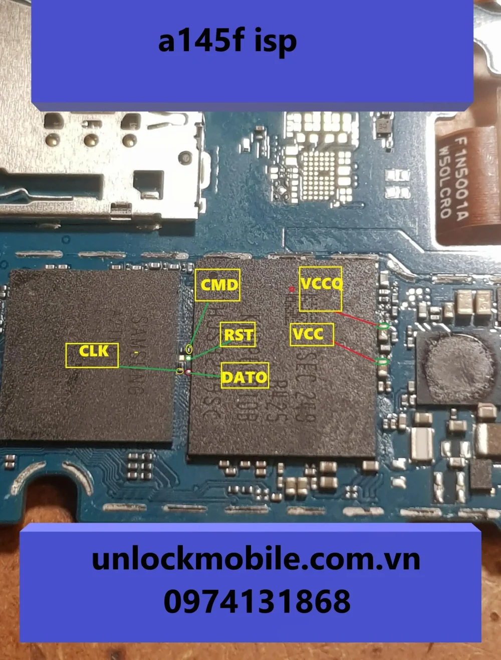 A145F ISP Pinout A145F ISP Pinout